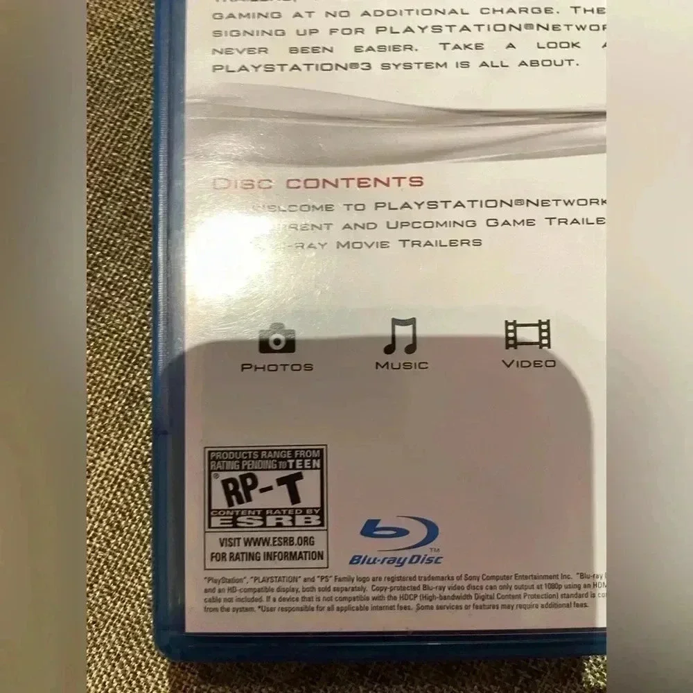 Welcome to PlayStation disc